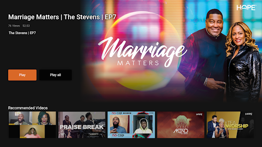 HOPE TV NETWORK Screen 3