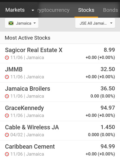 Jamaica Stock Exchange App 7