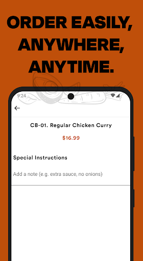 Screenshot of Indian Curry Bowls
