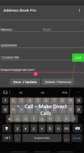 Libreta de direcciones Pro