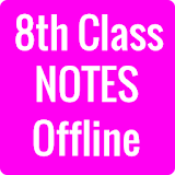 8th Class Notes (All Subjects) icon