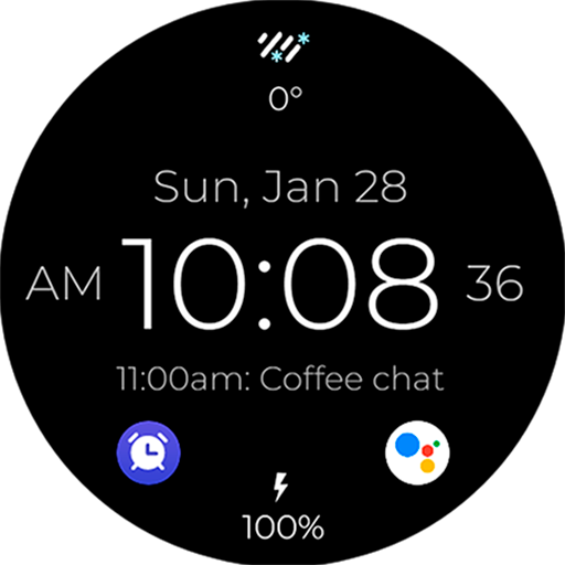 Chester Minimal watch face Download on Windows