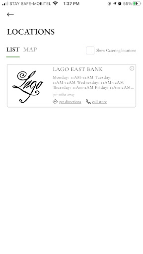 Lago East Bank Screen 2