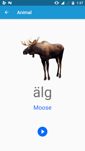 Android application Swedish Guru screenshort