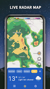 Captura 2 Radar meteorológico en vivo android