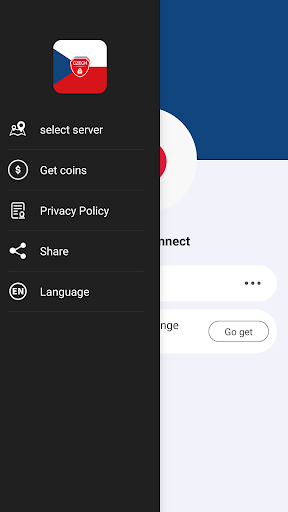 Android application VPN Czech - Use Czech IP screenshort