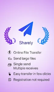 Sharely – Online File Transfer