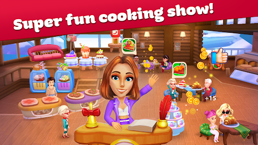 Android application Cooking Stories: Fun cafe game screenshort