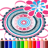 Mandala Premium Coloring Book icon