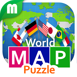 Icon image World Map Puzzle 168 Countries