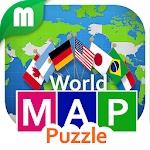 World Map Puzzle 168 Countries Apk