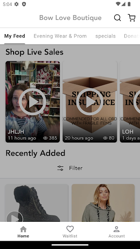 App preview