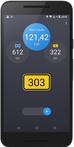 Maut-Tracker: LKW-Mautkosten Screen 2