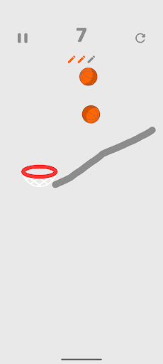 Android application HoopLine screenshort