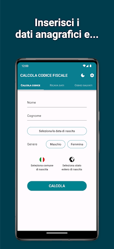 Anteprima dell'app