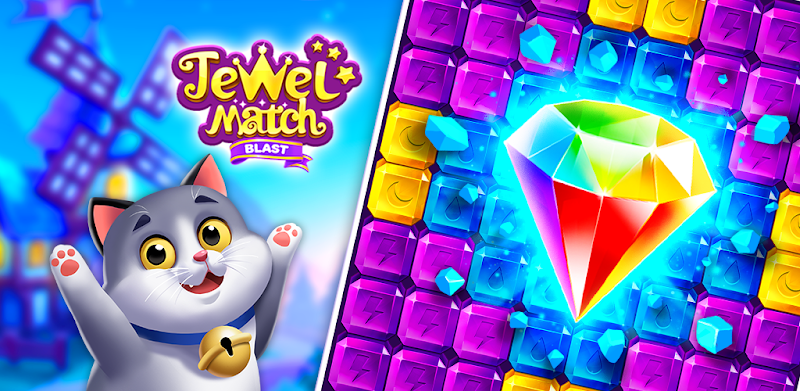 Jewel Match Blast - Classic Puzzle Games Free