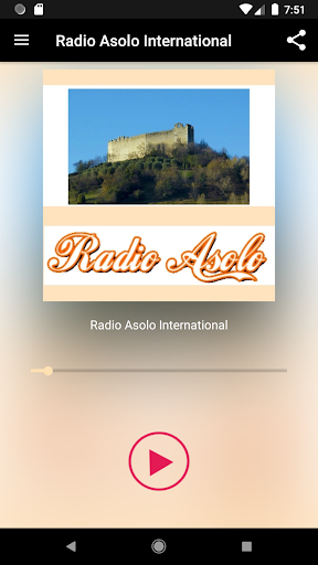 Android application Radio Asolo International screenshort