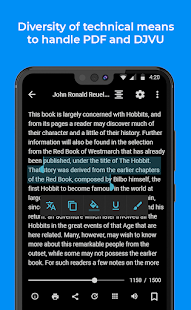 FullReader - Lese-Anwendung für die e-Bücher Screenshot