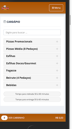Pizzaria Esfiharia Super Sabor Screen 2