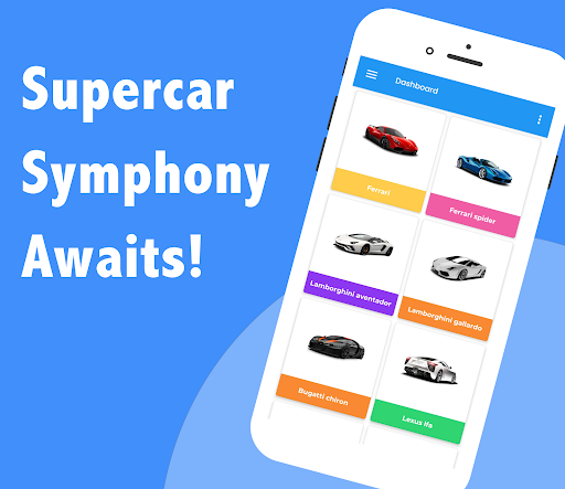 Android application Car Sounds Pro - Supercar Revs screenshort