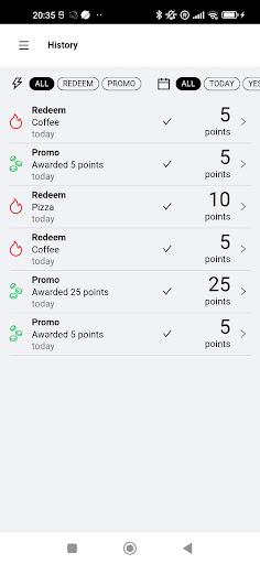 uconomy POS Screen 2