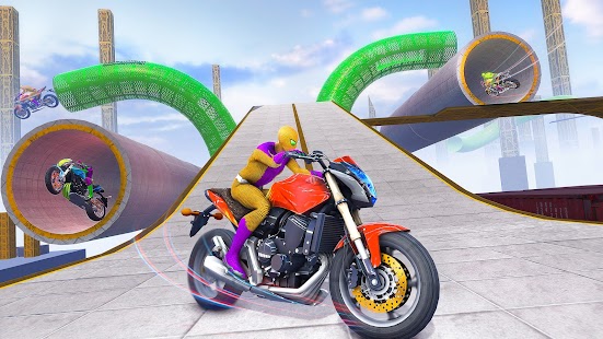 Moto Race Stunt Motorrad Spiel Screenshot