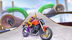 モトレーシングスタントバイクゲームのおすすめ画像3