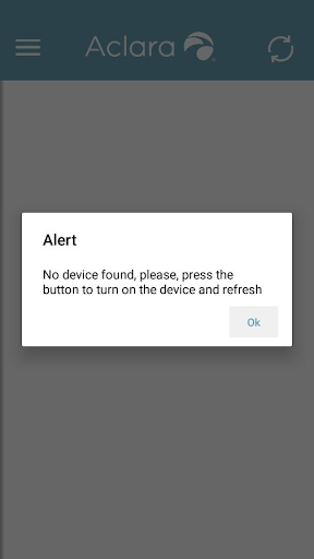 Aclara Mobile Programmer Screen 2