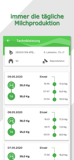 HERDEmobil Screen 2