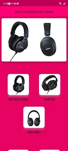 Sony Headphones MDR Guide