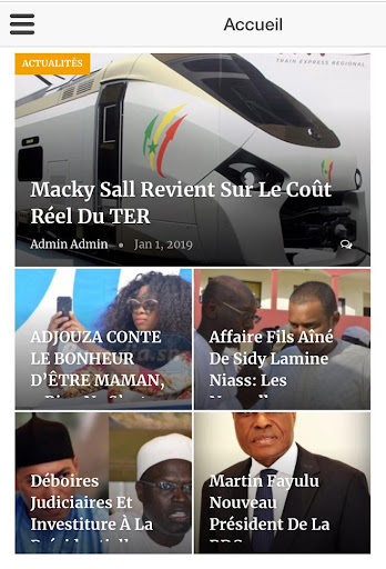 Android application Soubetel screenshort