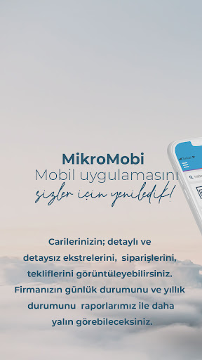 Android application MikroMobi screenshort