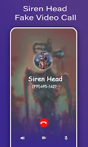 Siren Head Horror Video Call