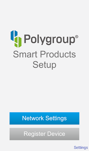 Android application Polygroup Smart Products screenshort