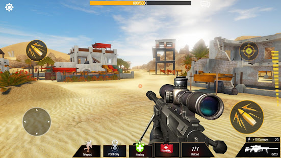 Sniper Game: Bullet Strike - Free Shooting Game screenshots 10