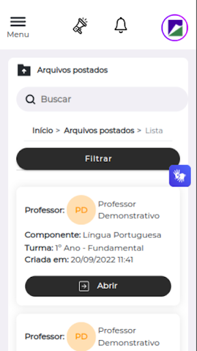 App screenshot