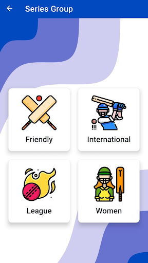 Android application Cricket Manager Journey screenshort