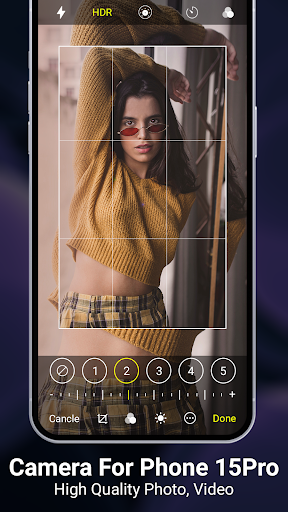 Android application Camera for iphone 15 pro max screenshort