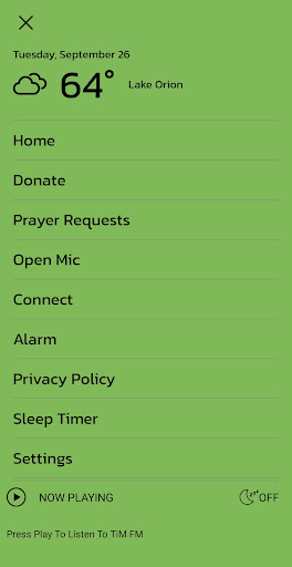 TiM FM Screen 2