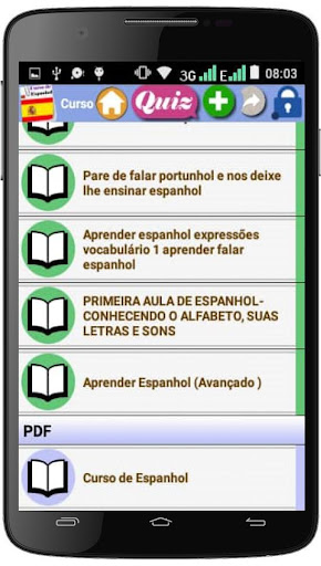 Curso de Espanhol Screen 3