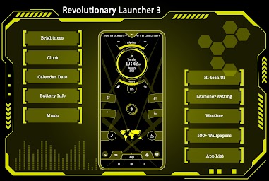 Revolutionary Launcher 3 - 2019 Hitech Launcher