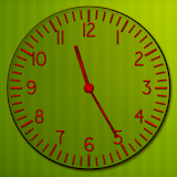 Round Transparent Clock icon