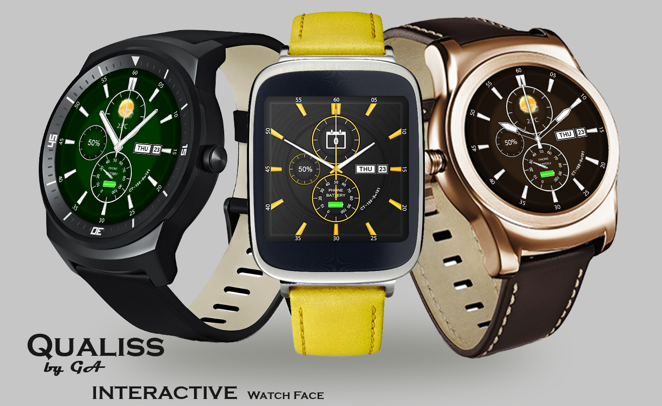 Android application Qualiss Watch Face screenshort