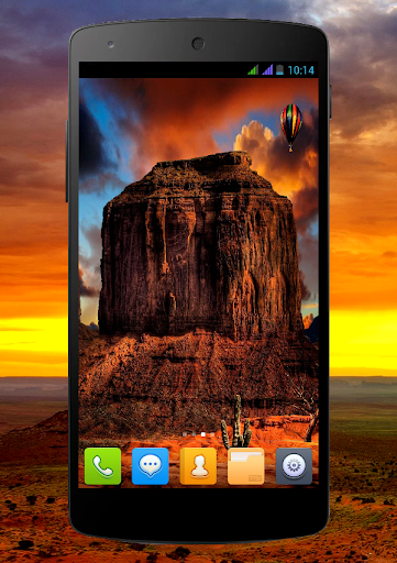 Beautiful Desert Day Screen 3