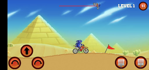 Sanic Bike:Hill Racing Screen 3
