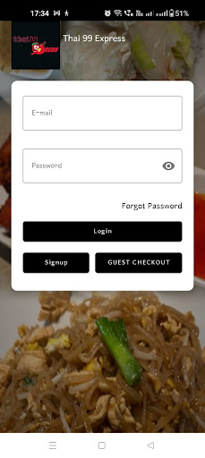 Android application Thai 99 Express screenshort