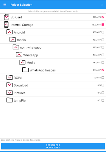 Duplicate images Screen 3