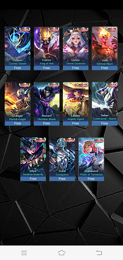 Skin Legend Tools Zone Screen 3