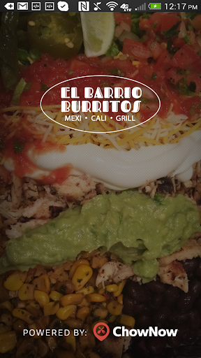 Android application El Barrio Burritos screenshort