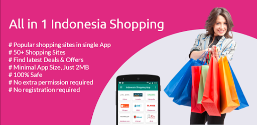 Android application Indonesia Shopping App screenshort
